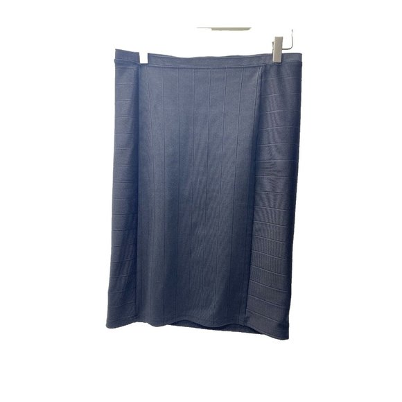 ZARA Black Ponte Pencil Plus Size Skirt, Size Large with Elastic Waistband Large - Picture 1 of 9